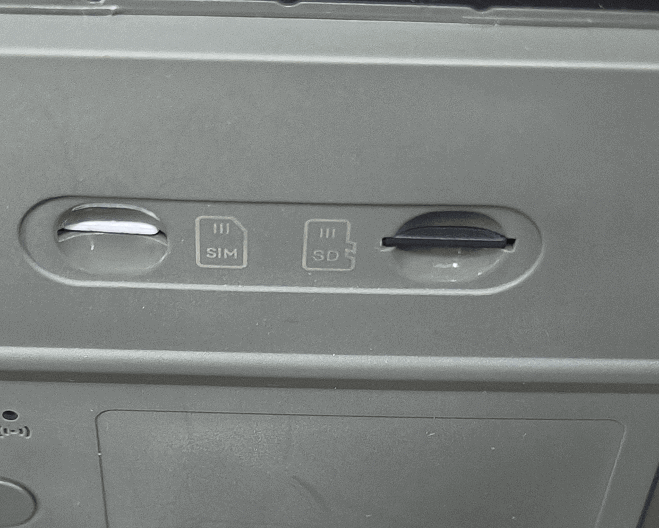 sd card click