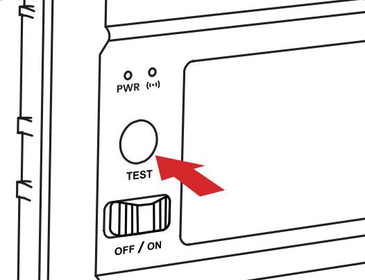 test button
