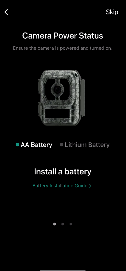 install a battery