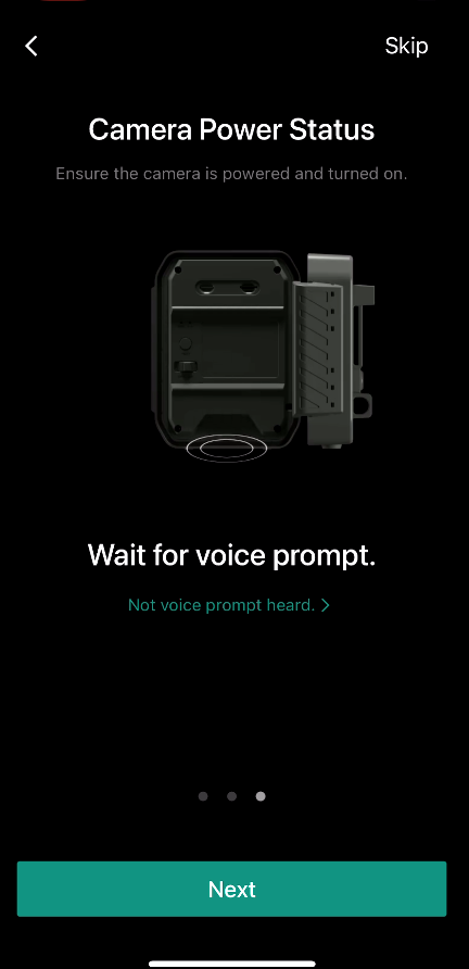 voice prompt