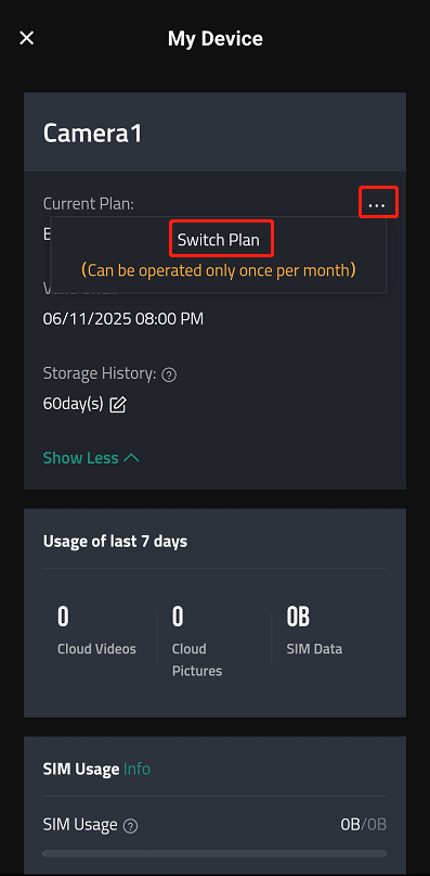 switch plan button