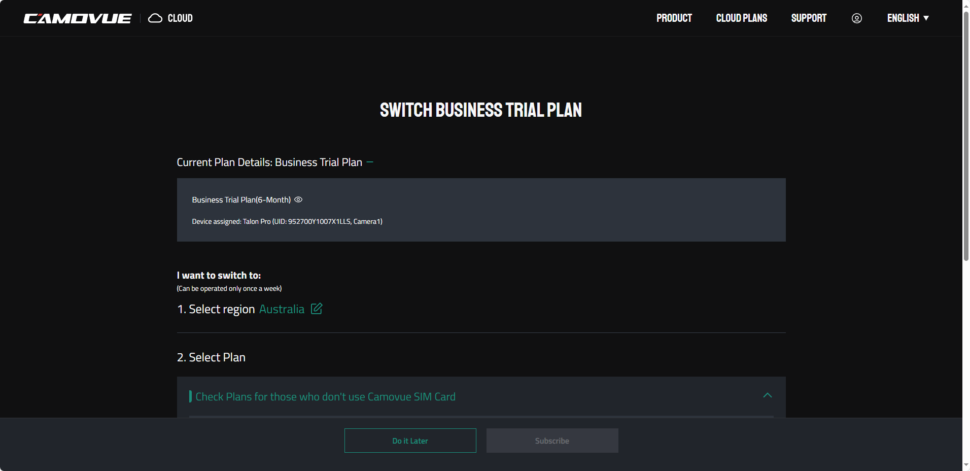 switch plan