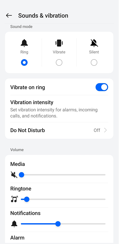 ring mode