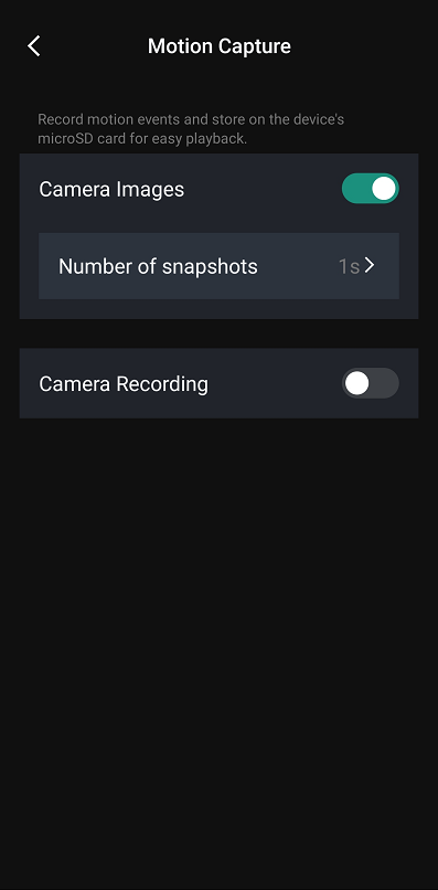 motion capture image only