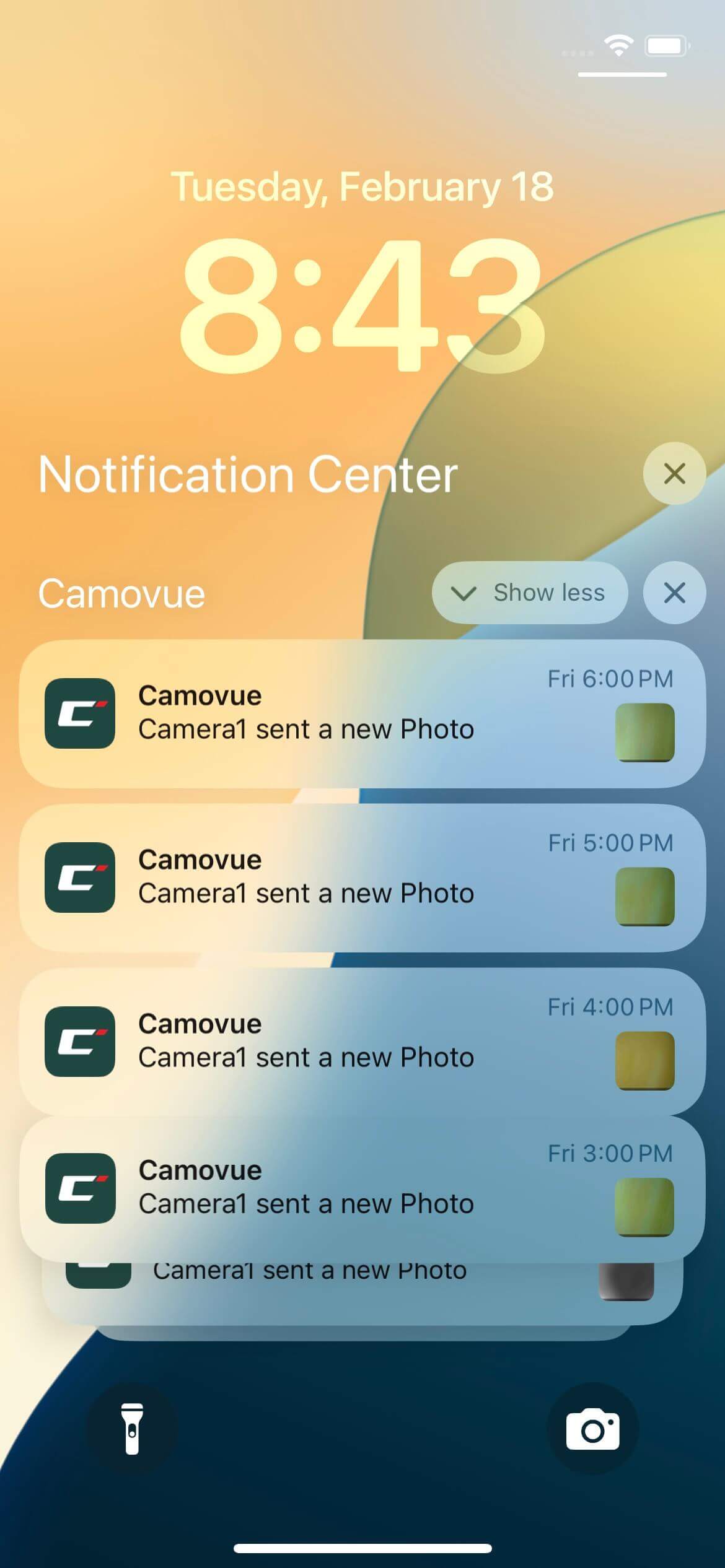 rich notification ios