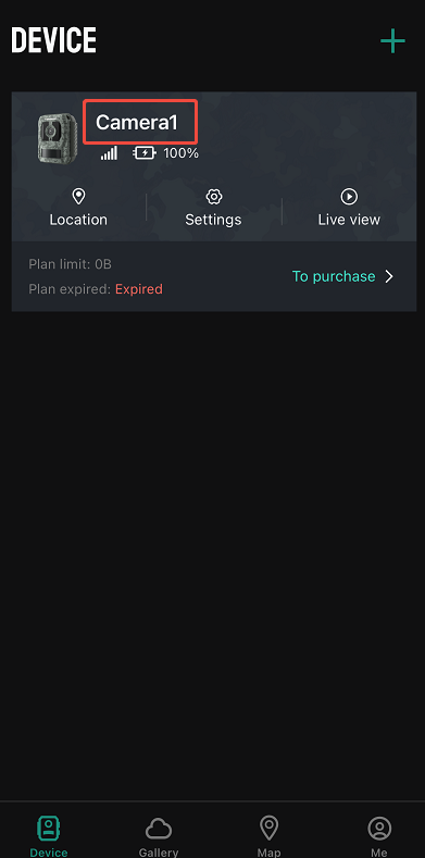 select camera