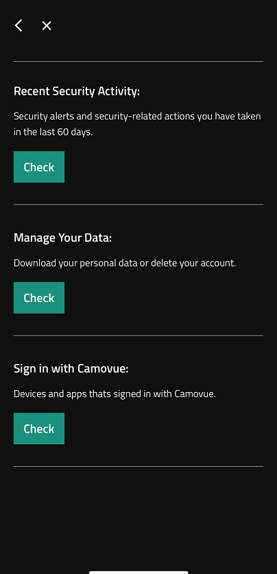 manage your data