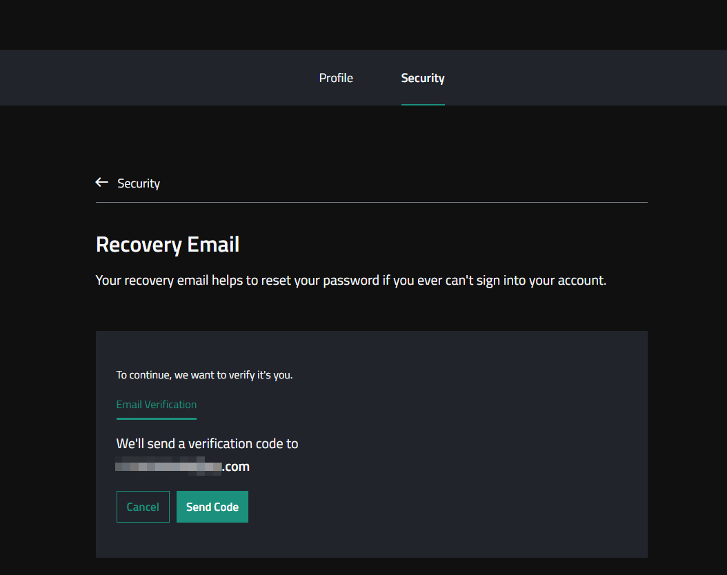 verify email