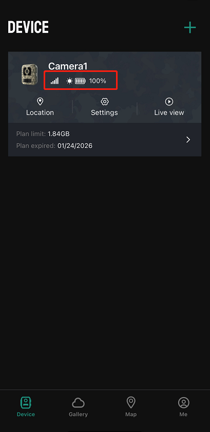 solar panel icon settings